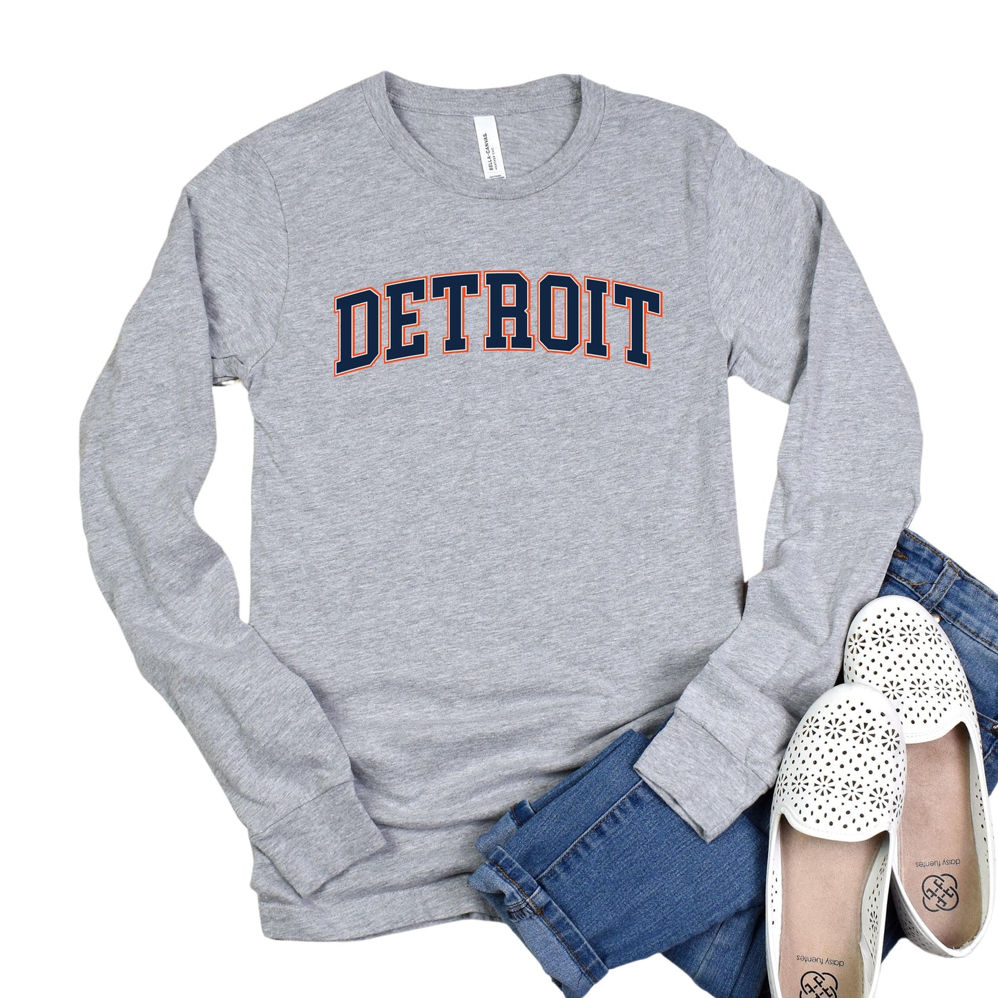 Detroit Long Sleeve Tee