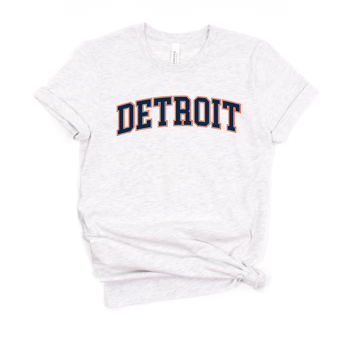 Detroit Short Sleeve Tee | Women's Vintage Detroit Shirt | Soft & Lightweight Detroit Tee | Casual Summer Shirt | Retro Detroit