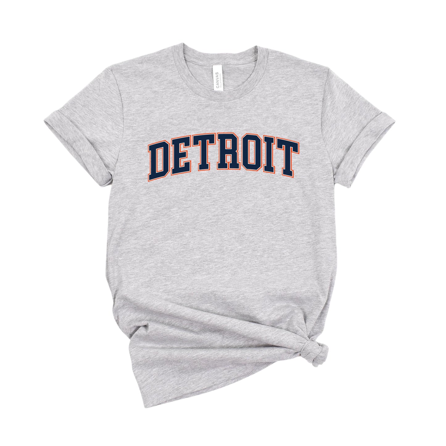 Detroit Short Sleeve Tee | Women's Vintage Detroit Shirt | Soft & Lightweight Detroit Tee | Casual Summer Shirt | Retro Detroit