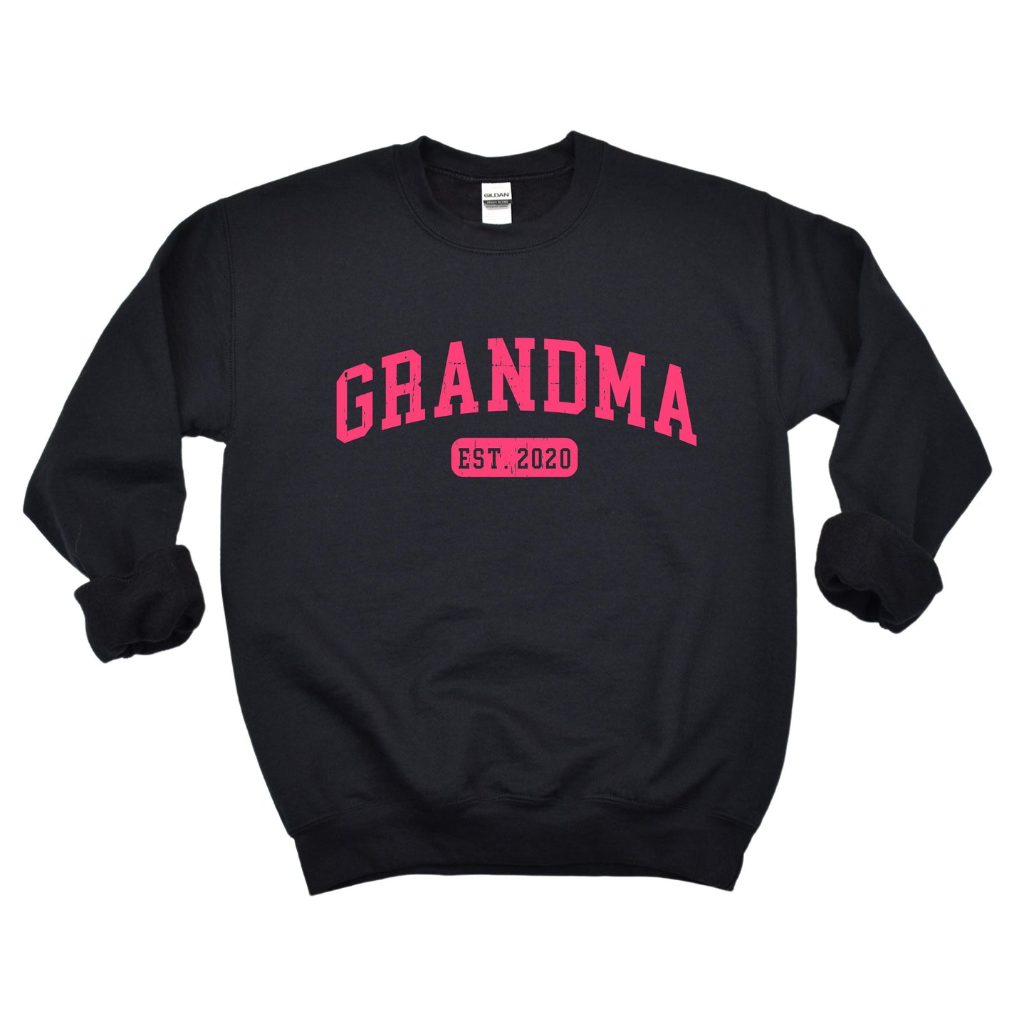 Grandma Sweatshirt with Custom Established Year | Vintage Grunge Style Crewneck | Soft Unisex Fit | Personalized Grandma Gift | Grandma Top