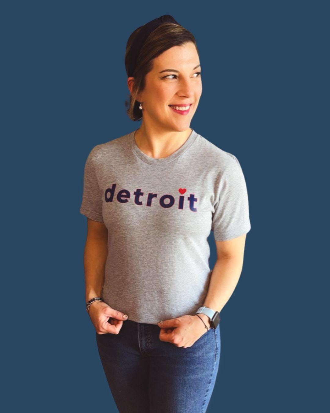 Detroit Basketball Shirt | Minimal Detroit Graphic Tee | Game Day Streetwear | Soft & Comfy Detroit Fan Shirt | Pistons Inspired Apparel