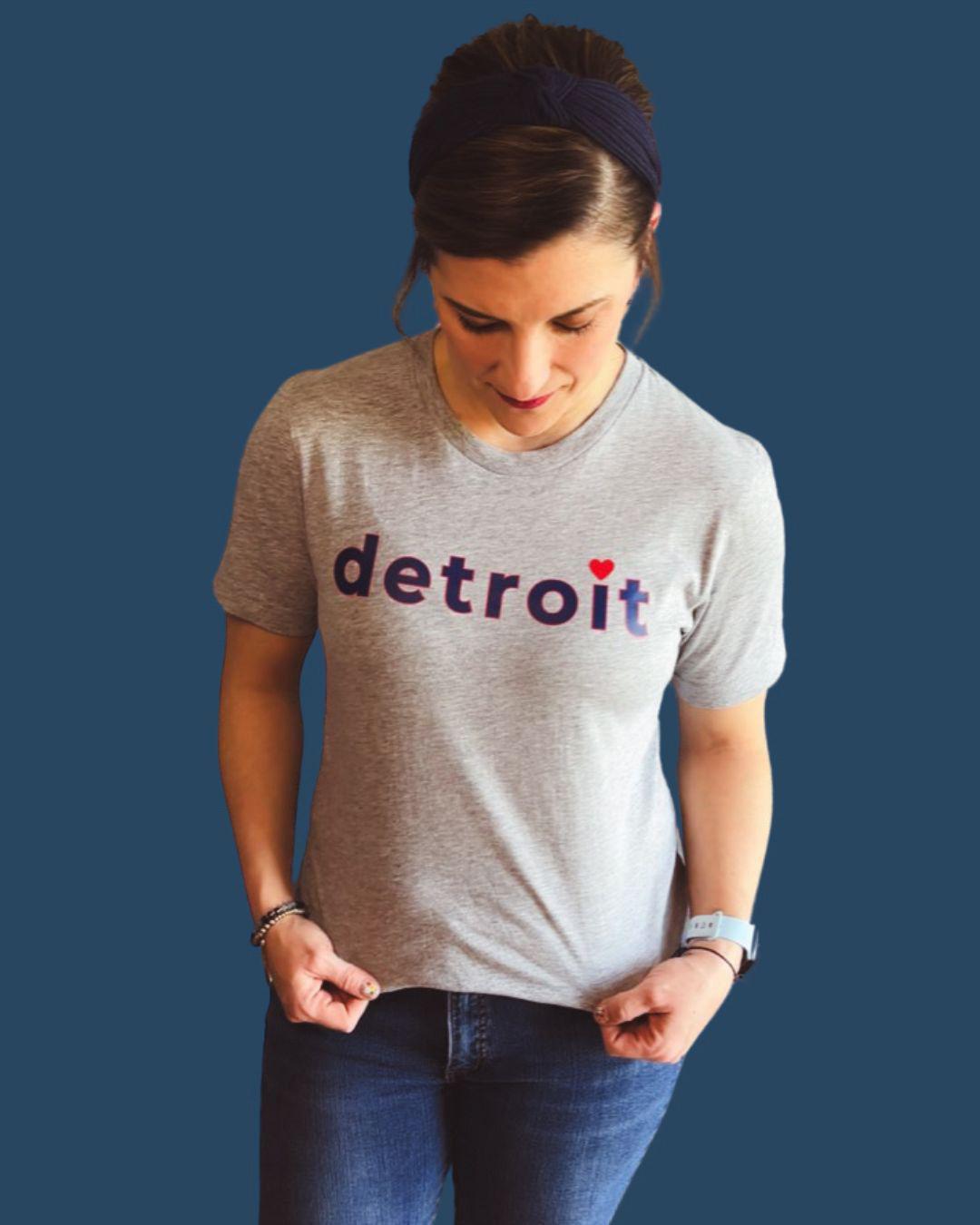 Detroit Basketball Shirt | Minimal Detroit Graphic Tee | Game Day Streetwear | Soft & Comfy Detroit Fan Shirt | Pistons Inspired Apparel