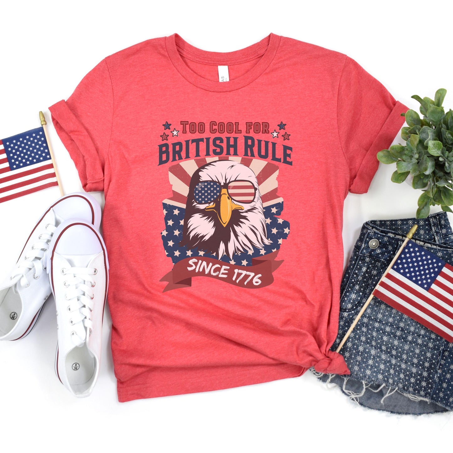 Too Cool for British Rule T-Shirt