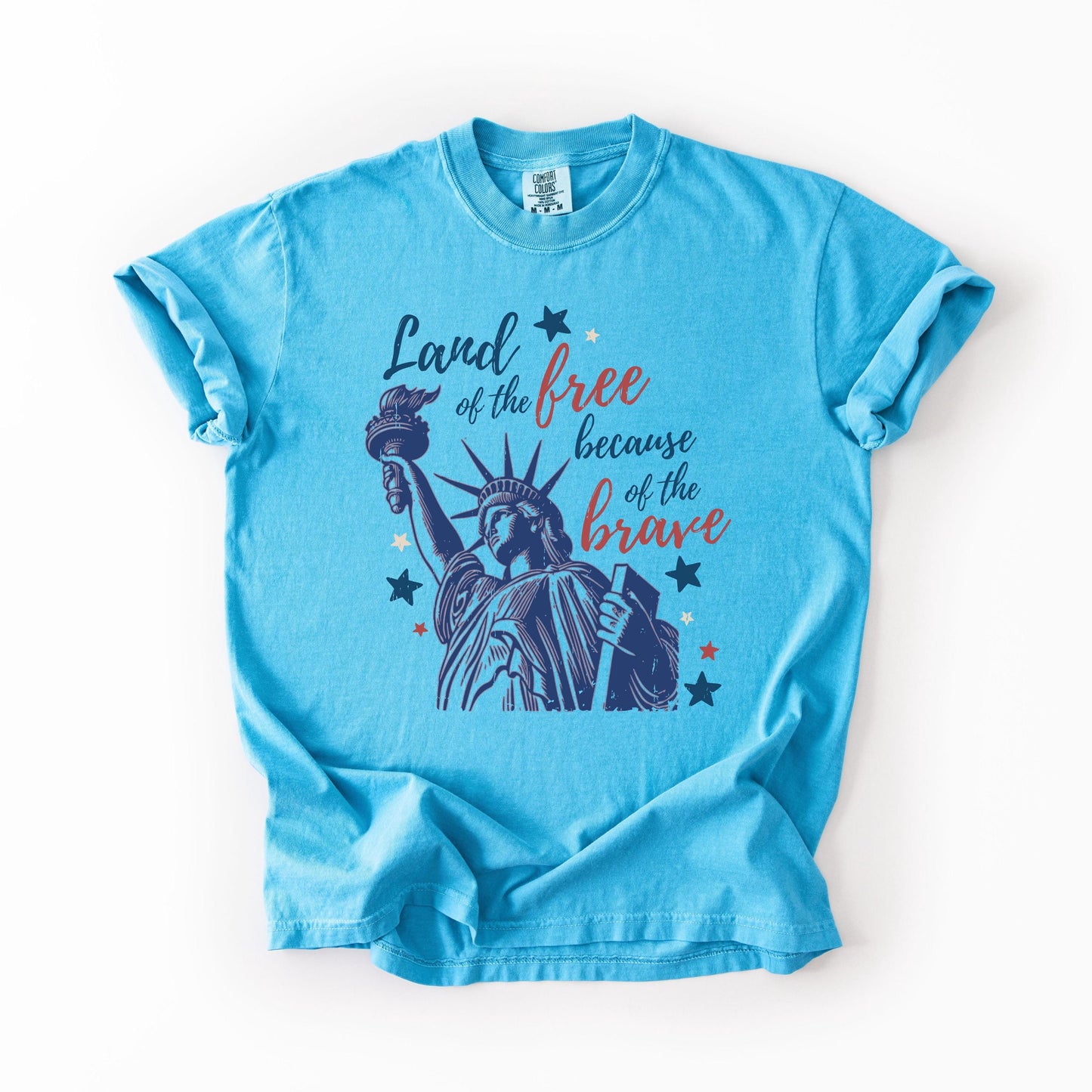 Land of the Free Because of the Brave T-Shirt