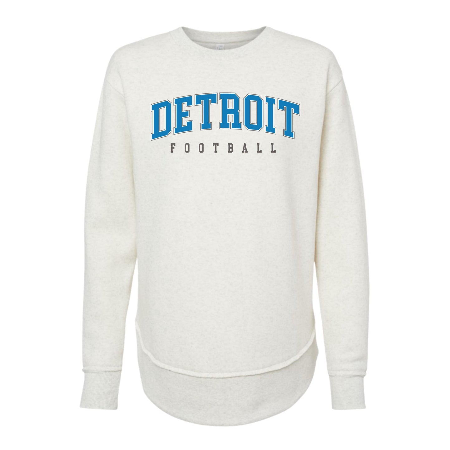Detroit Football Women’s Crewneck Sweatshirt