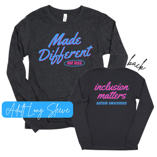 Autism Awareness - Adult Long Sleeve (2026) | 100% of Profits Donated