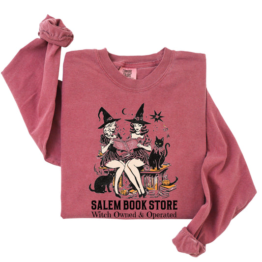 Salem Book Store Long Sleeve T-Shirt