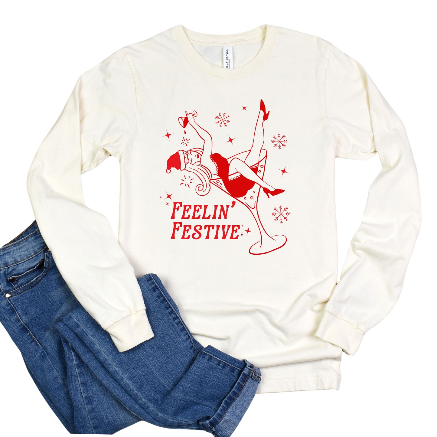 Feelin' Festive Long Sleeve T-Shirt