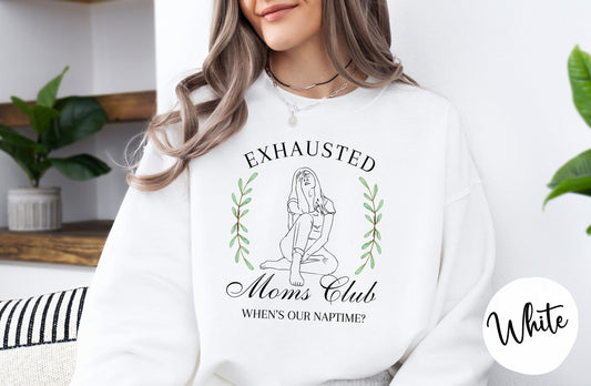 Funny Mom Sweatshirt, New Mom Gift, Funny Mother's Day Gift, New Mom Shirt, Mother's Day Shirt, Cool Moms Club, Gifts for Mom, Gift for Her