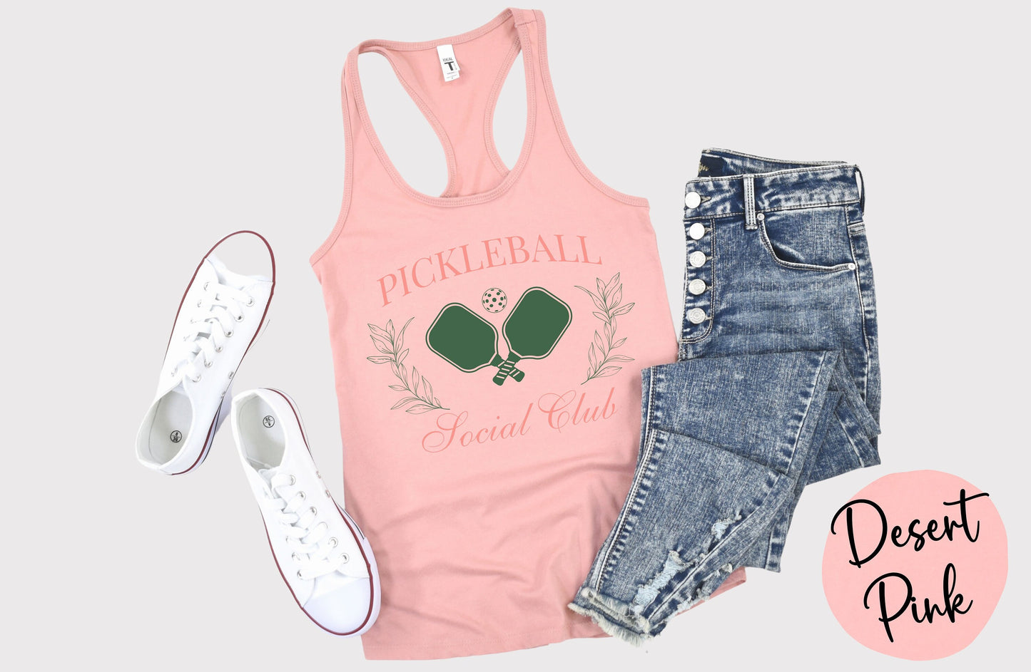 Women's Pickleball Social Club Tank Top | Women's Pickleball Shirt | Trendy Pickleball Shirt | Women's Pickleball League | Social Club Tank