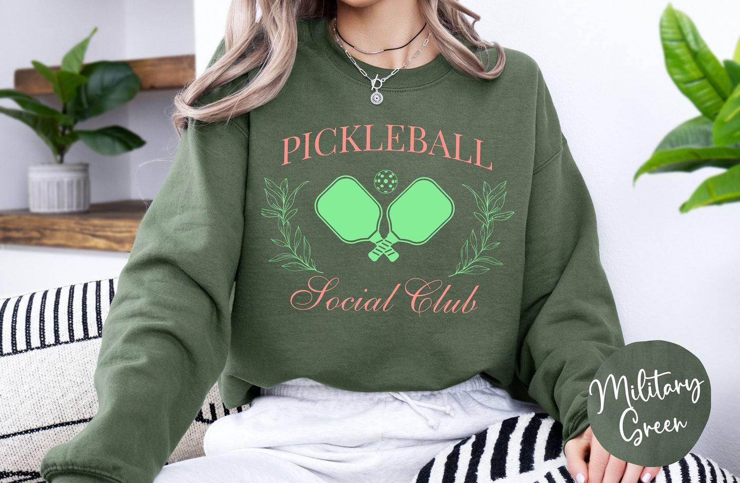 Women's Pickleball Social Club Sweatshirt | Womens Pickleball Shirt | Trendy Pickleball Shirt | Women's Pickleball League | Pickleball Shirt