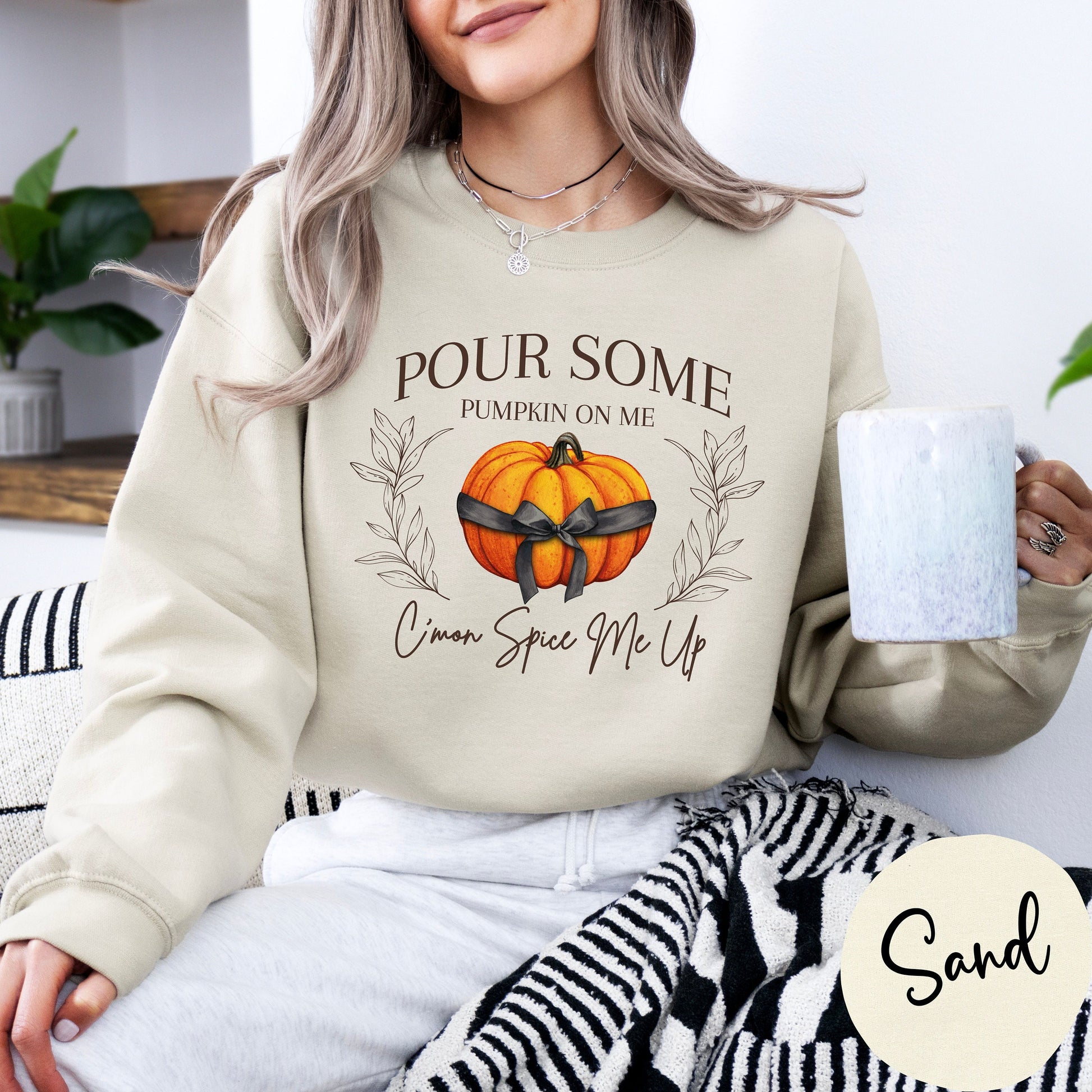 Funny Pumpkin Spice Sweatshirt