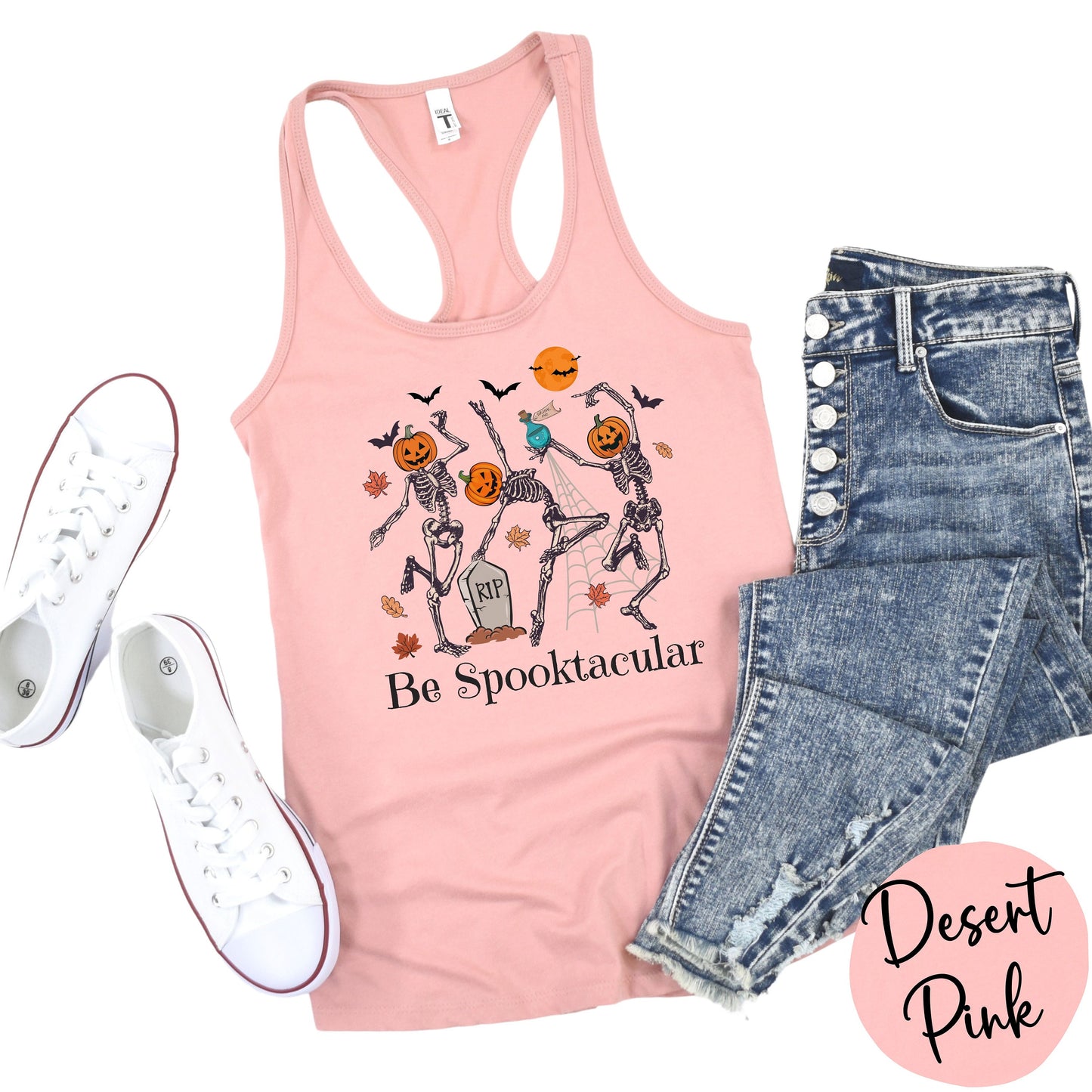 Be Spooktacular Racerback Tank Top