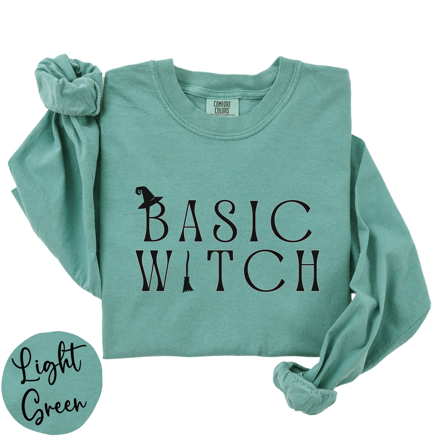 Basic Witch Racerback Long Sleeve T-Shirt