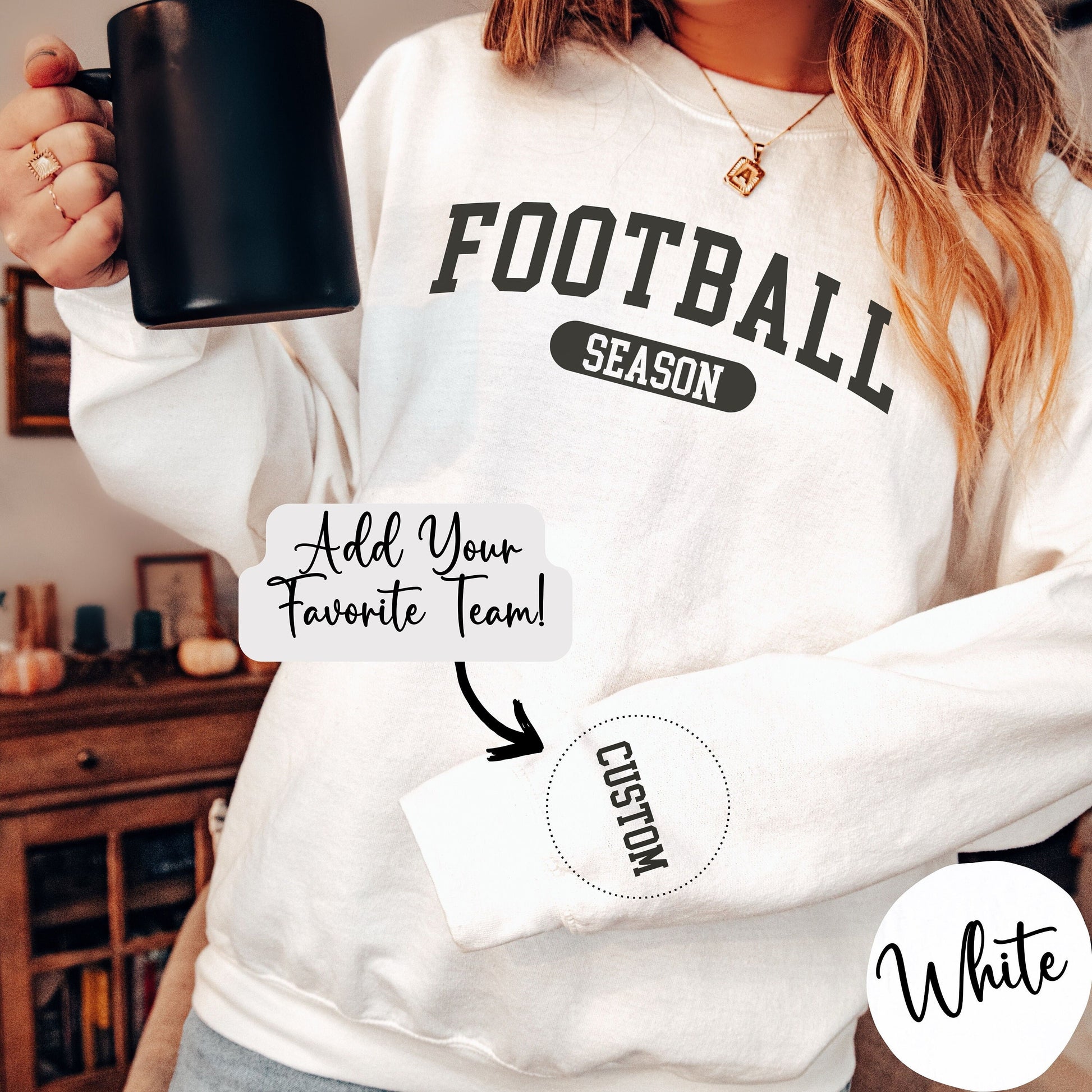 Football Season - Custom Sweatshirt