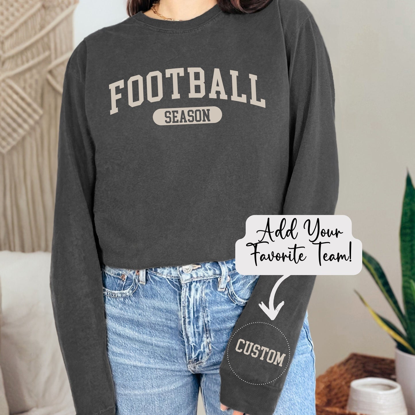 Football Season - Custom Long Sleeve