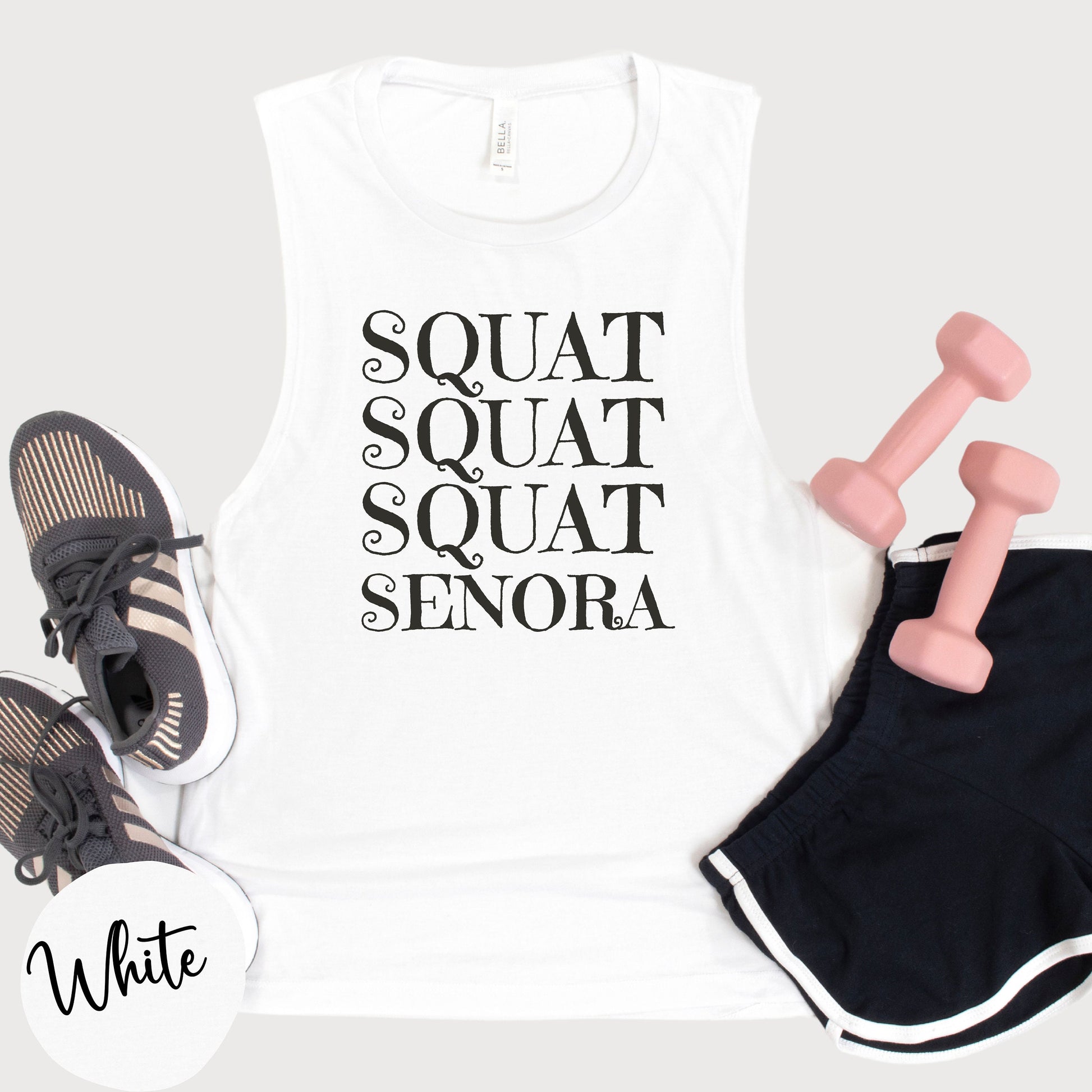 Squat Senora Muscle Tank