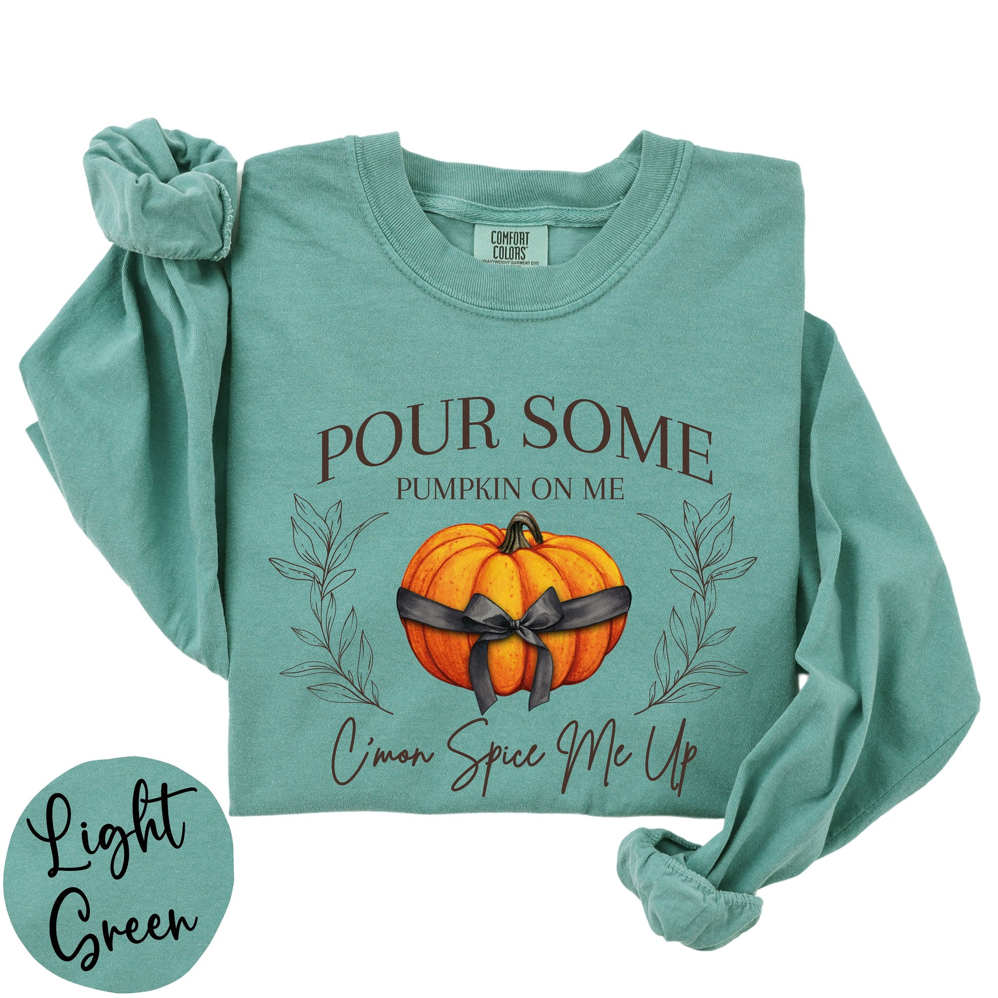 Funny Pumpkin Spice Unisex Long Sleeve T-Shirt