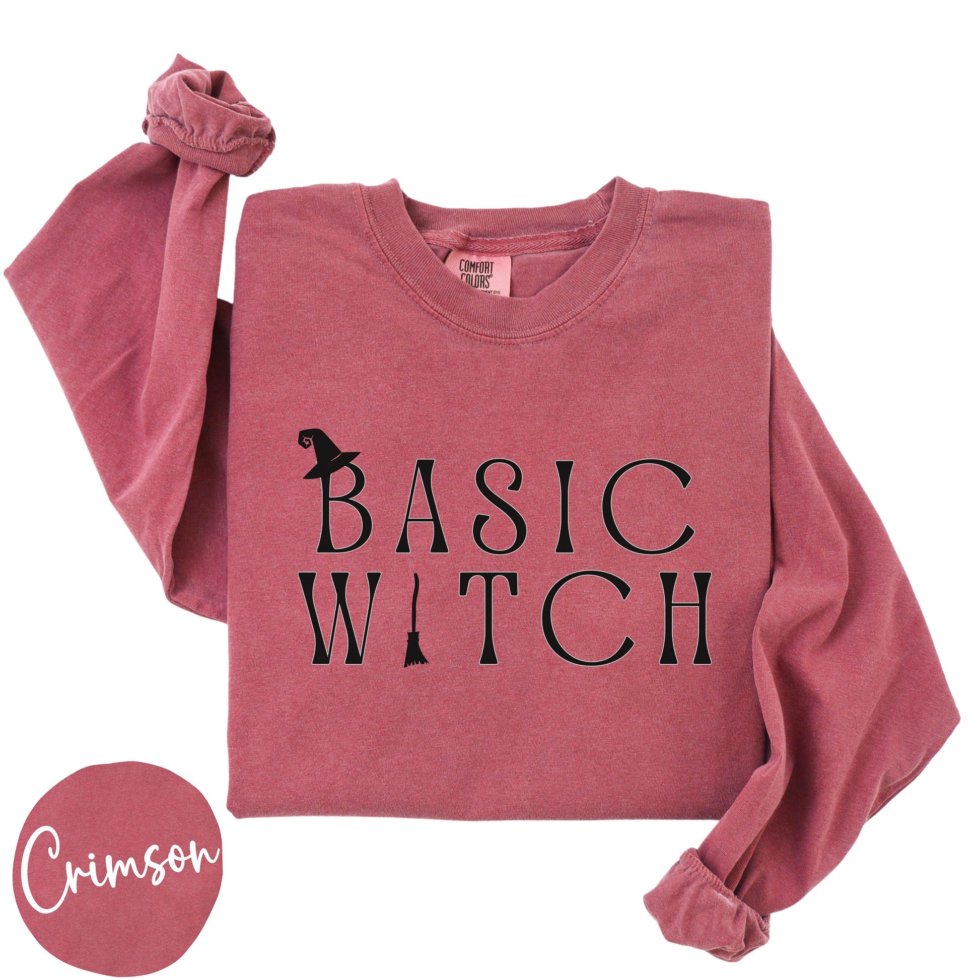 Basic Witch Racerback Long Sleeve T-Shirt