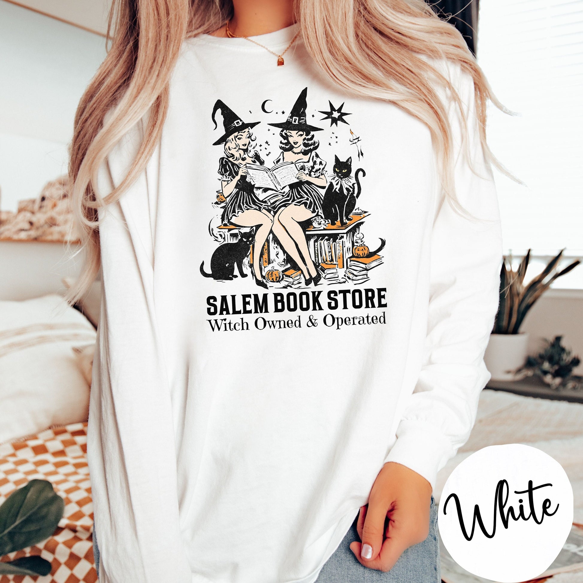 Salem Book Store Long Sleeve T-Shirt