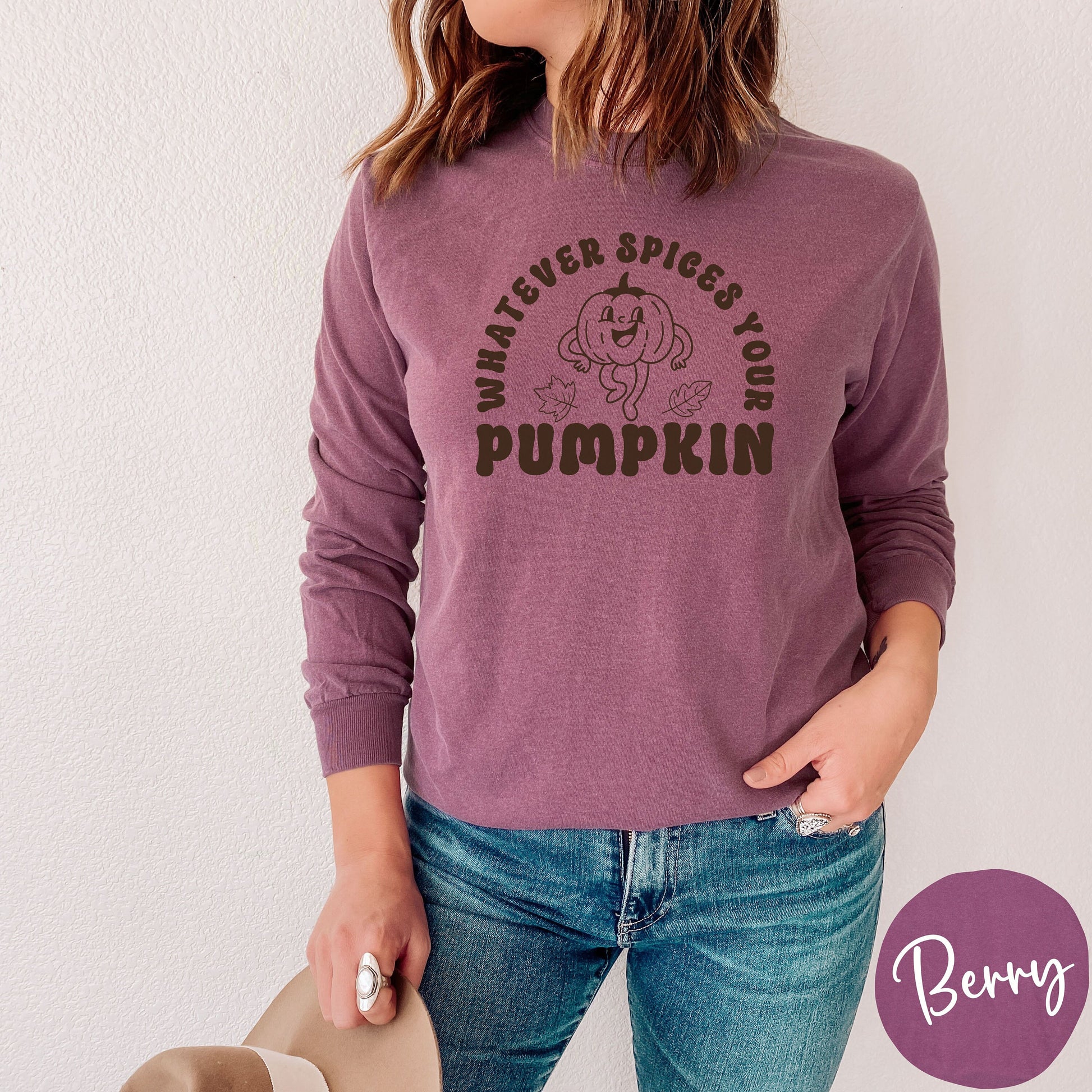 Whatever Spices Your Pumpkin Long Sleeve T-Shirt