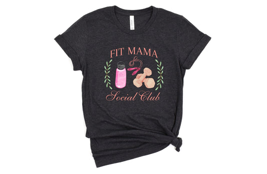 Women's Fit Mama Social Club T-Shirt