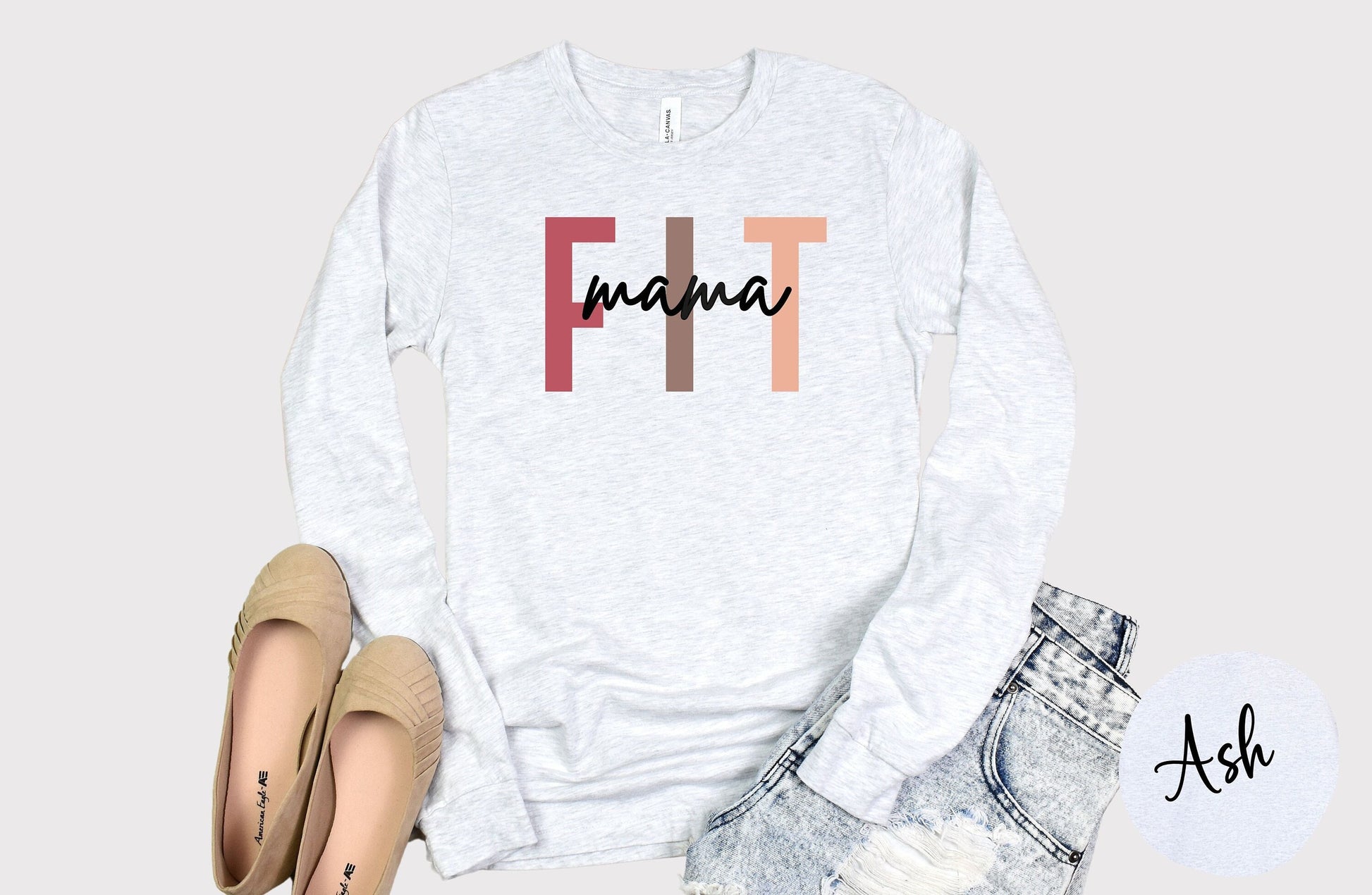 Fit Mama Long Sleeve T-Shirt