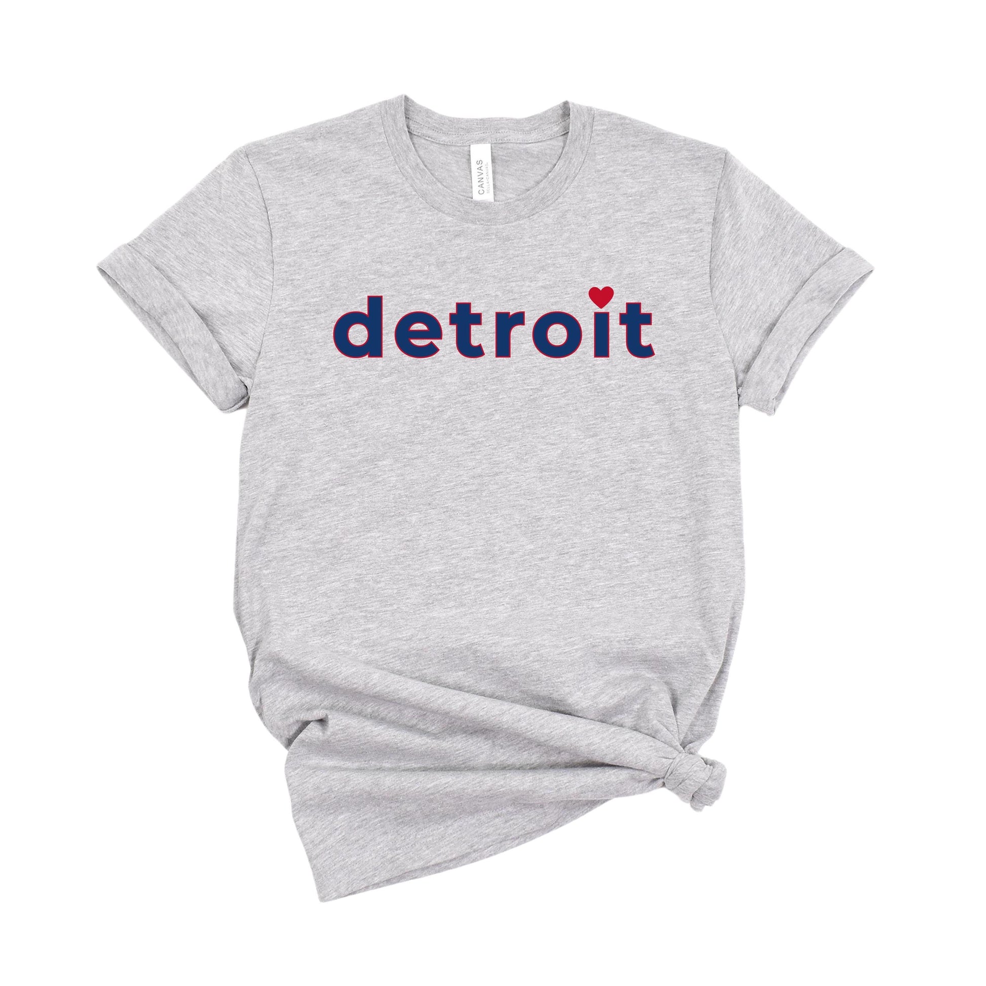 Detroit Basketball Shirt | Minimal Detroit Graphic Tee | Game Day Streetwear | Soft & Comfy Detroit Fan Shirt | Pistons Inspired Apparel