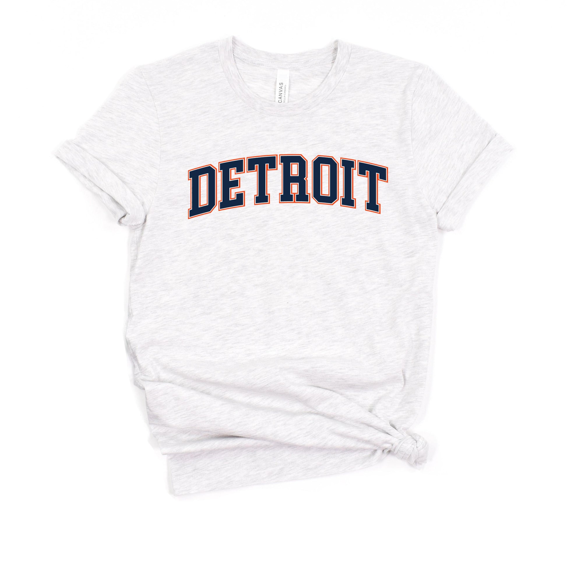 Detroit Short Sleeve Tee | Women's Vintage Detroit Shirt | Soft & Lightweight Detroit Tee | Casual Summer Shirt | Retro Detroit