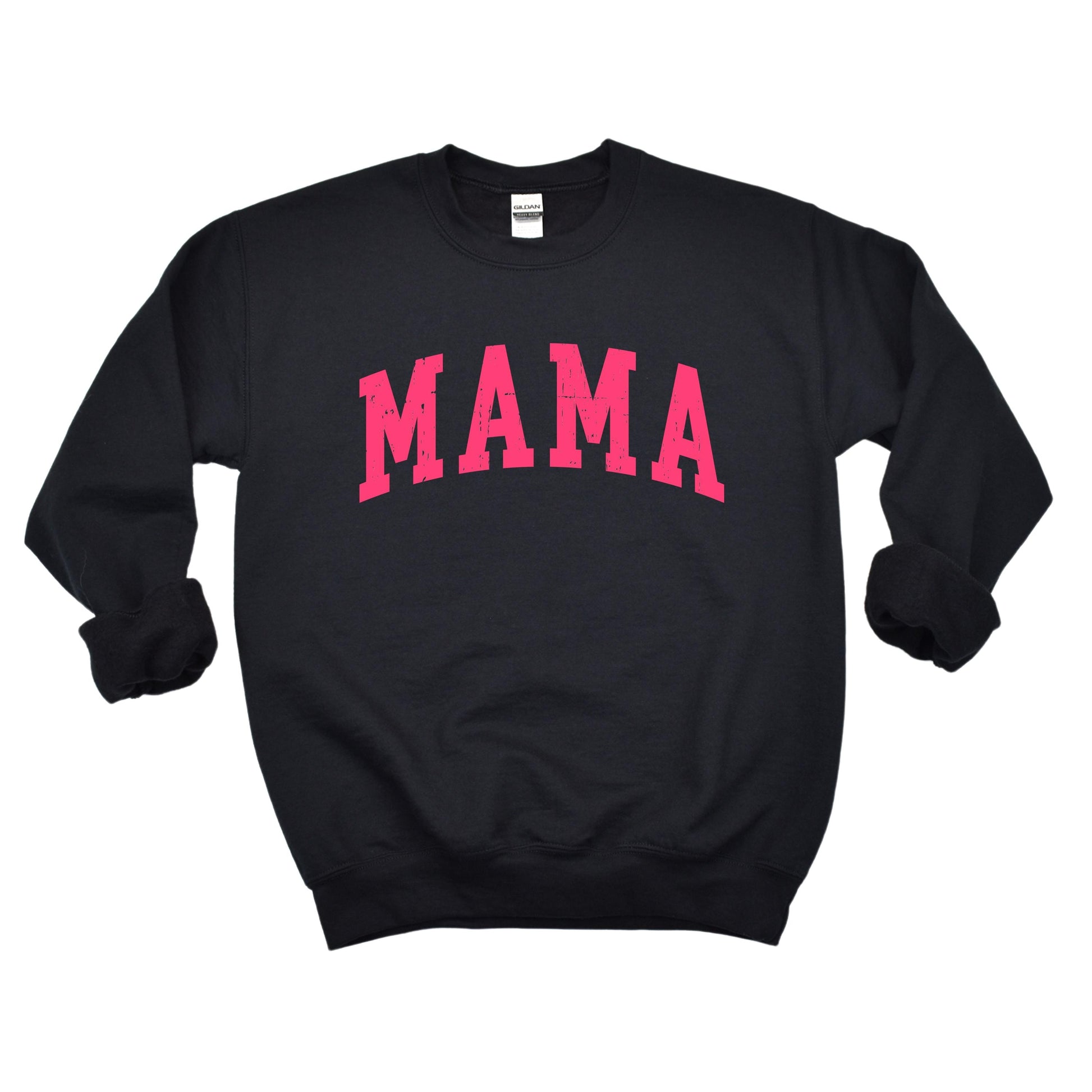 Mama Sweatshirt with Custom Established Year | Vintage Grunge Style Crewneck | Soft Unisex Fit | Bold Mom Life Shirt | Personalized Gift