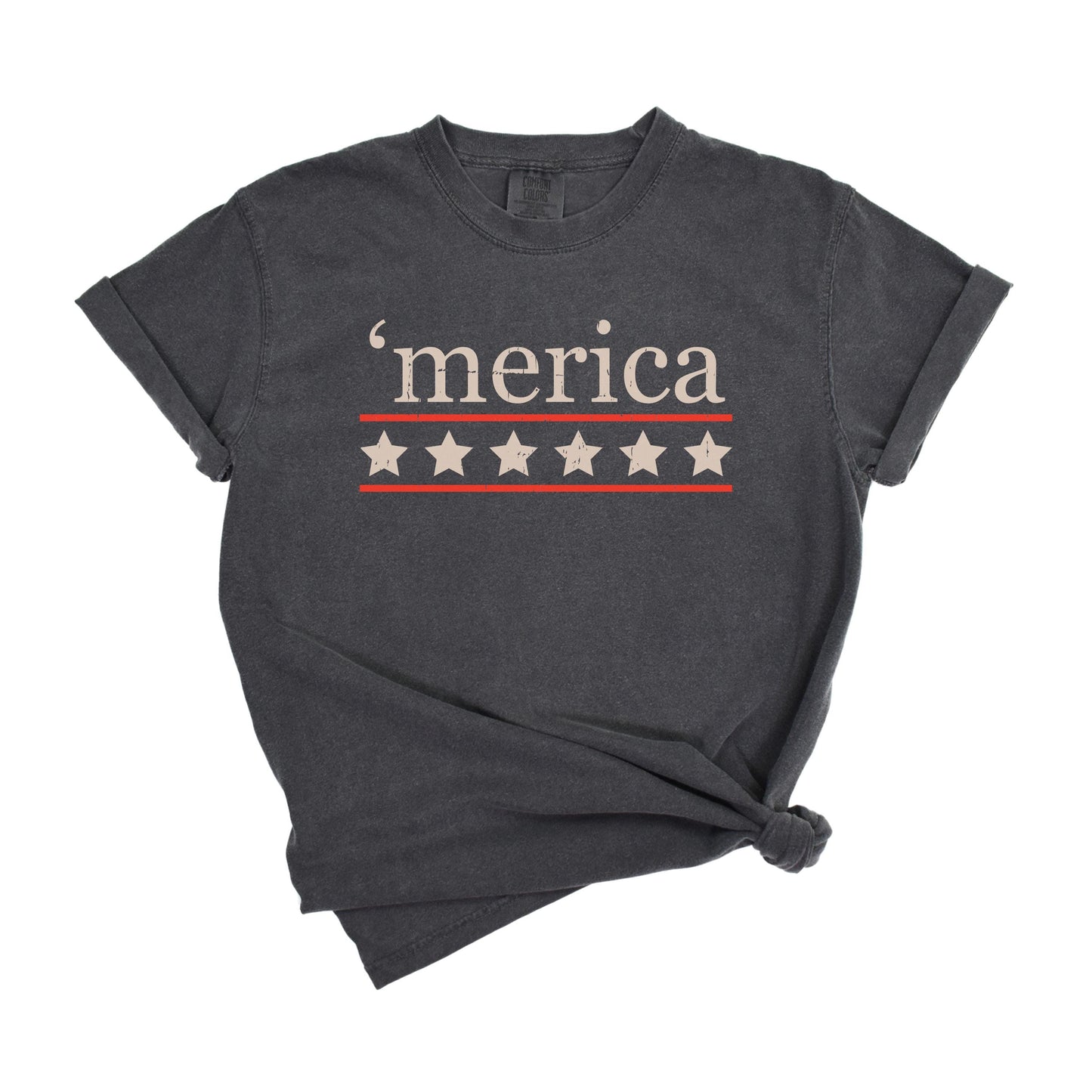 Merica Vintage Distressed T-Shirt