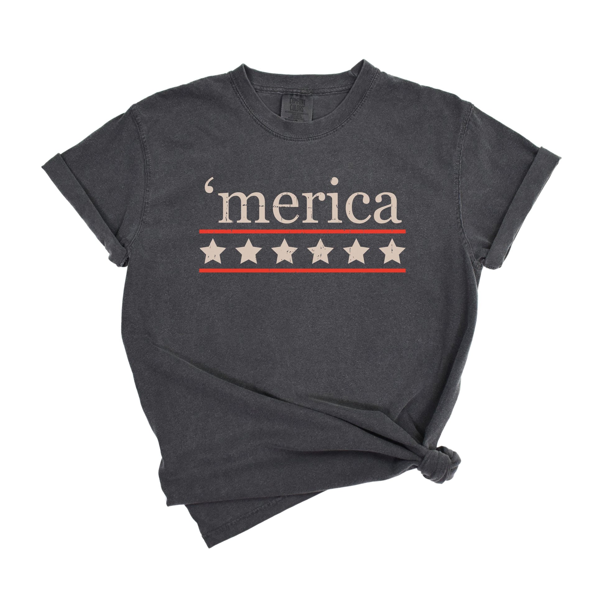 Merica Vintage Distressed T-Shirt