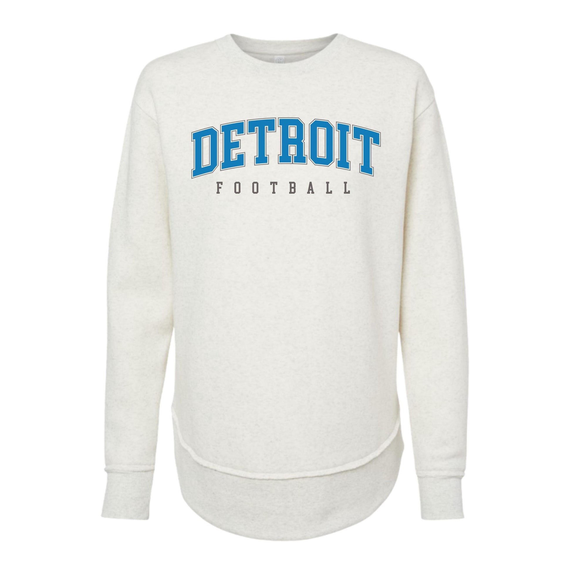 Detroit Football Women’s Crewneck Sweatshirt