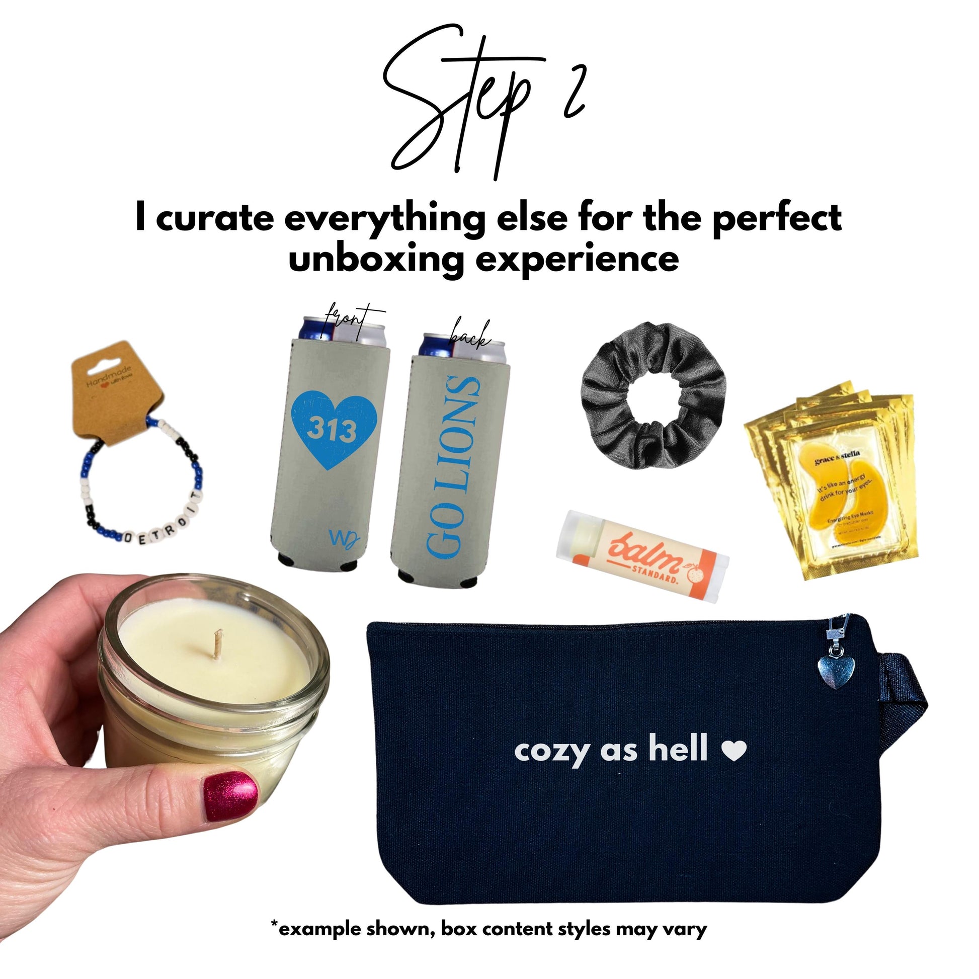 Cozy Gift Box with Loungewear Set | Detroit Football | Detroit Hockey | Michigan Football | Spartan Football | Women’s Cozy Gift Set