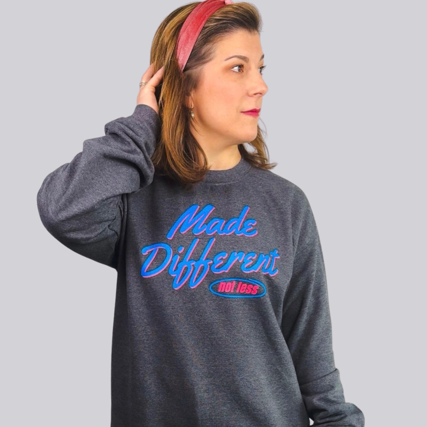 Made Different, Not Less - Inclusion Matters - Autism Awareness Fundraiser Shirt (Adult/Sweatshirt)