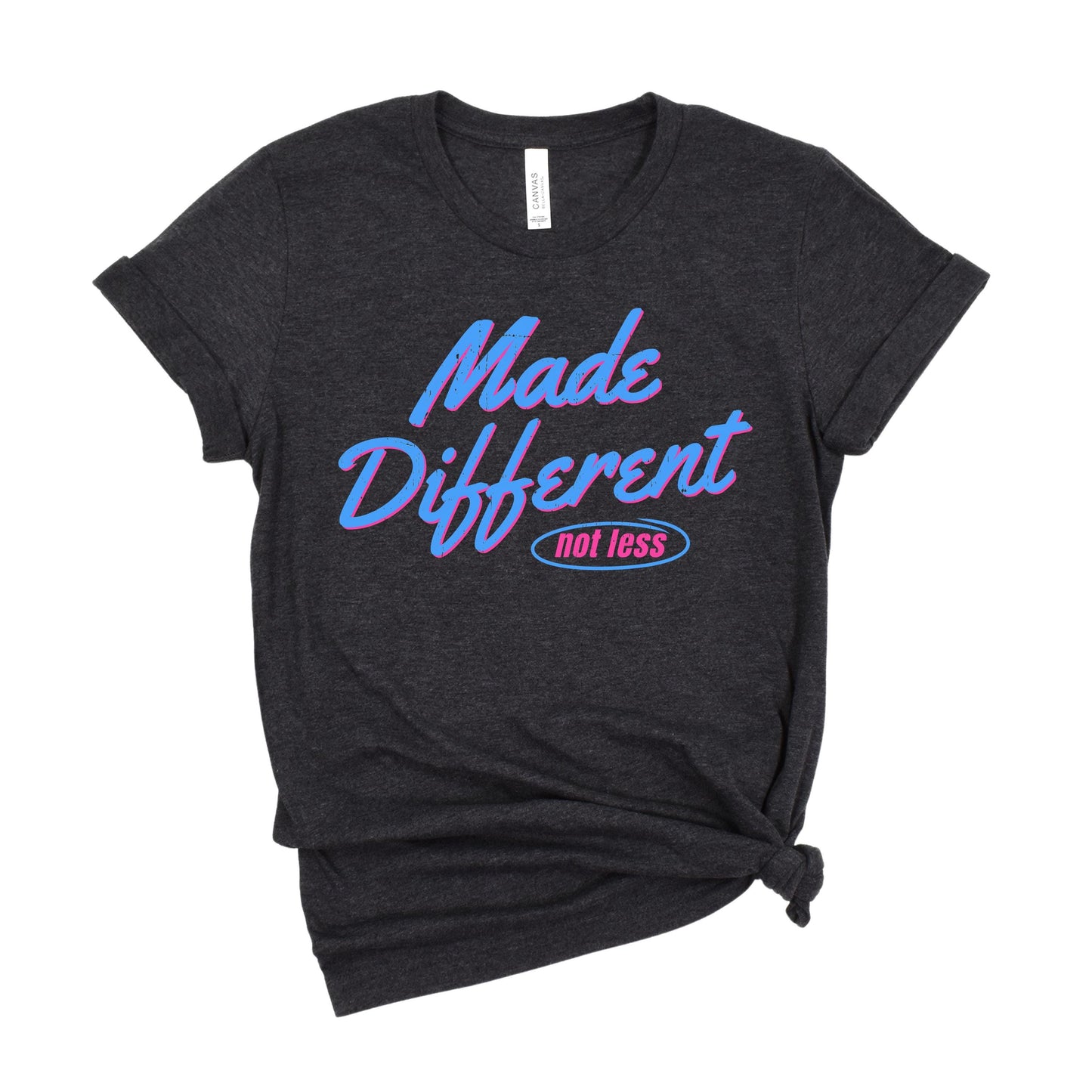 Made Different, Not Less - Inclusion Matters - Autism Awareness Fundraiser Shirt (Adult/Tee)
